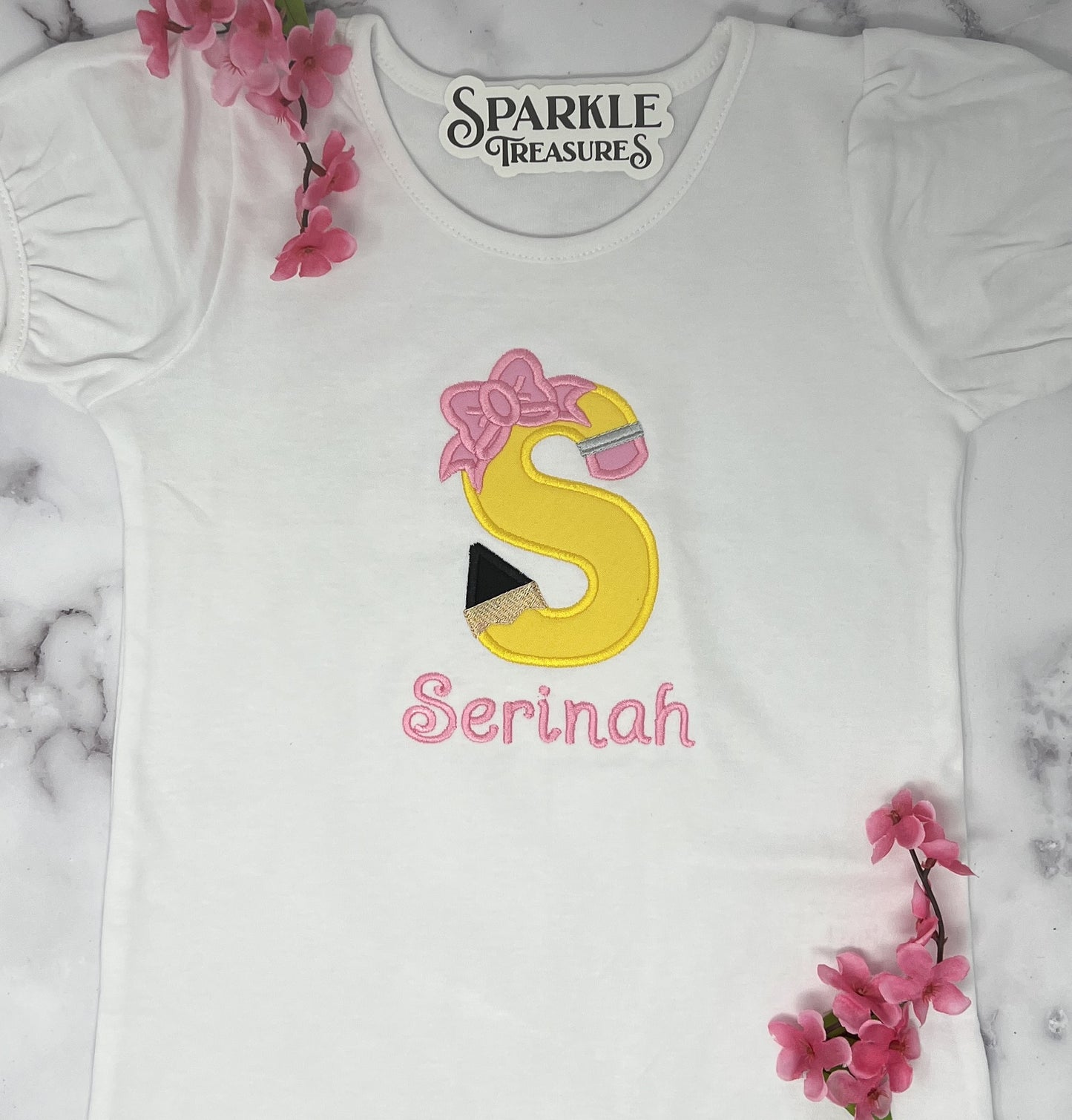 Pencil Back To School Girls Shirt