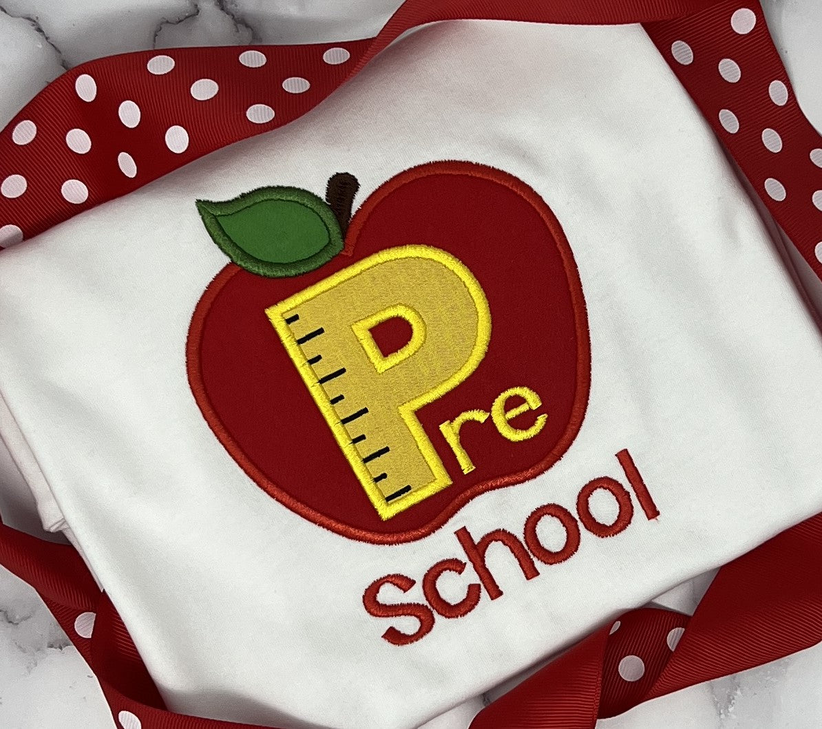 Preschool Apple Shirt