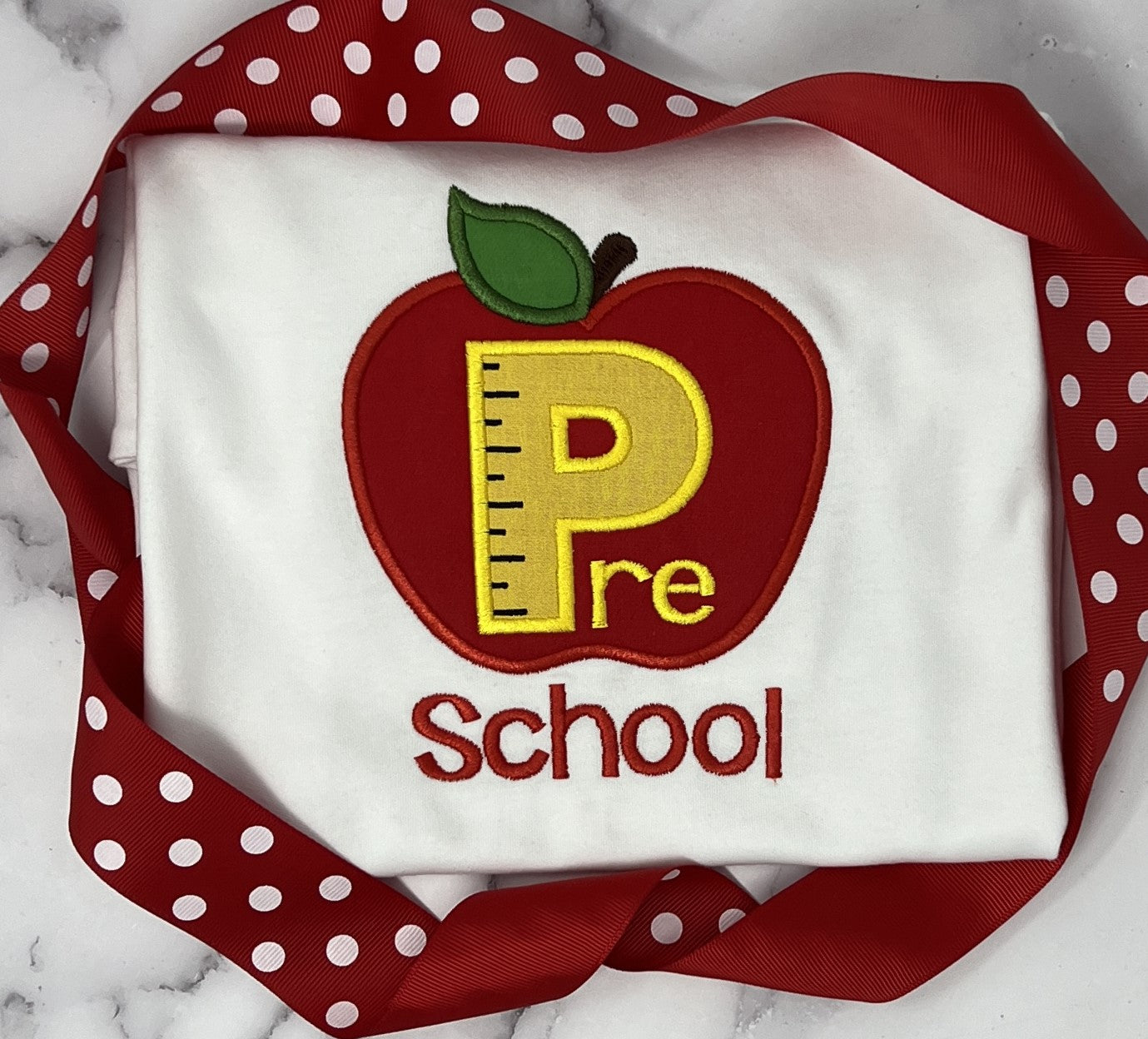 Preschool Apple Shirt