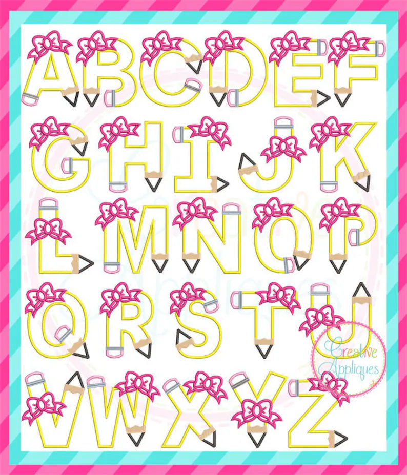 Pencil Back To School Girls Shirt