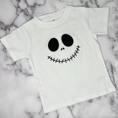 Embroidered Halloween T-Shirt for Boys
