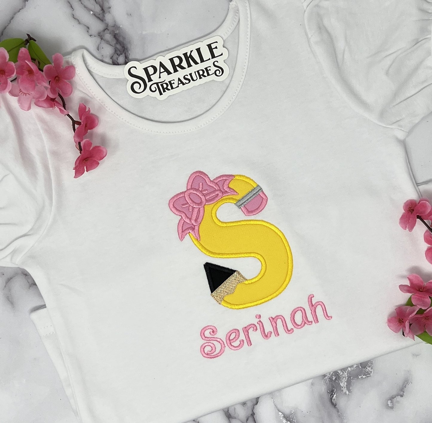 Pencil Back To School Girls Shirt